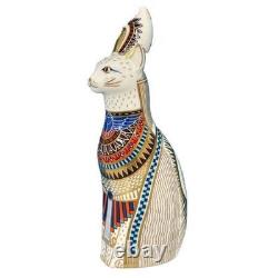 Royal Crown Derby Royal Cat Paperweight Egyptian 1st Quality Ex-Display each