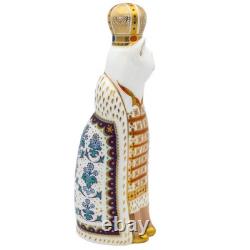 Royal Crown Derby Royal Cat Paperweight Russian