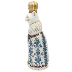 Royal Crown Derby Royal Cat Paperweight Russian