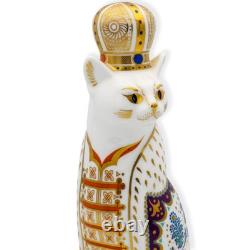 Royal Crown Derby Royal Cat Paperweight Russian