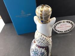 Royal Crown Derby Royal Cats' Russian' Boxed First Quality Excellent