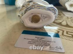 Royal Crown Derby Royal Cygnet Paperweights Charlotte & Louis LE 122/750