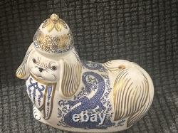 Royal Crown Derby Royal Dogs x 4 Bone China