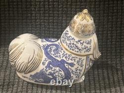 Royal Crown Derby Royal Dogs x 4 Bone China