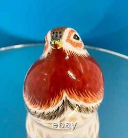 Royal Crown Derby Royal Robin Paperweight 1st Quality