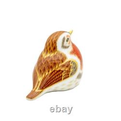 Royal Crown Derby Royal Robin Paperweight 1st Quality