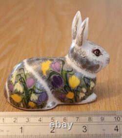 Royal Crown Derby SPRINGTIME BUNNY RABBIT Paperweight 1st Quality Boxed