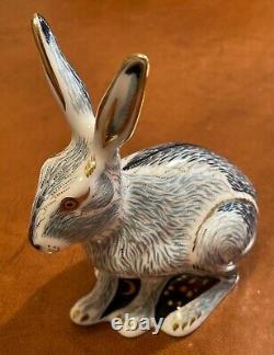 Royal Crown Derby'STARLIGHT HARE' Paperweight. GUILD EXCLUSIVE 21st Ann. BNIB