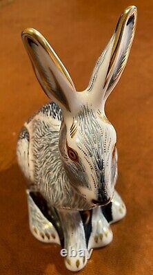 Royal Crown Derby'STARLIGHT HARE' Paperweight. GUILD EXCLUSIVE 21st Ann. BNIB