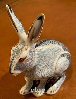 Royal Crown Derby'STARLIGHT HARE' Paperweight. GUILD EXCLUSIVE 21st Ann. BNIB