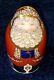 Royal Crown Derby Santa Paperweight With Gold Stopper