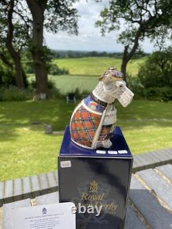 Royal Crown Derby Scottish Terrier
