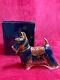 Royal Crown Derby Scottish Terrier 1st Quality & Gold Stopper Bnib