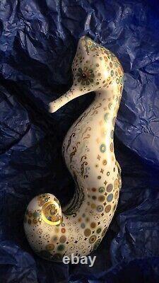 Royal Crown Derby Seahorse Spot Unboxed Rare