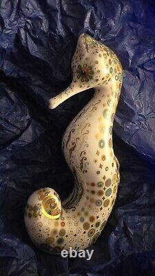 Royal Crown Derby Seahorse Spot Unboxed Rare