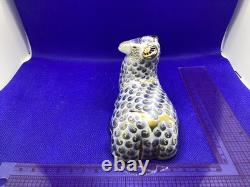 Royal Crown Derby Sheep. Gold Stopper. 1991. Retired 1995