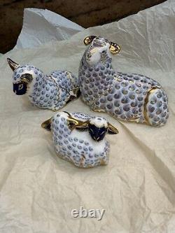 Royal Crown Derby Sheep & Lambs