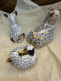 Royal Crown Derby Sheep & Lambs