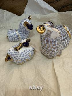 Royal Crown Derby Sheep & Lambs
