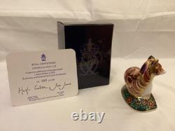 Royal Crown Derby Signature Edition Devonian Fox Cub Paperweight