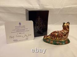 Royal Crown Derby Signature Edition Devonian Fox Cub Paperweight