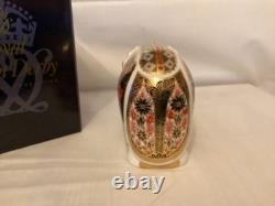 Royal Crown Derby Small Elephant Paperweight