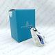 Royal Crown Derby'snowflake' Baby Penguin Paperweight (boxed) Gold Stopper