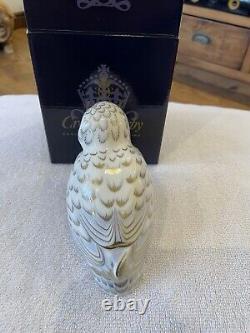 Royal Crown Derby Snowy Owl