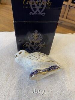 Royal Crown Derby Snowy Owl