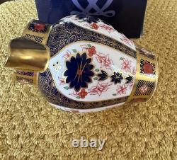 Royal Crown Derby Solid Gold Band Jug