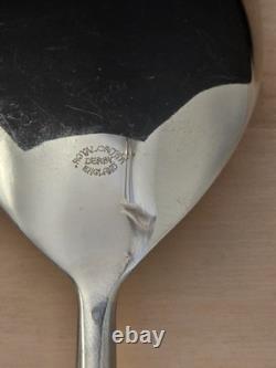 Royal Crown Derby Solid Gold Band Old Imari 1128 Salad Servers