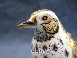 Royal Crown Derby Song Thrush Paperweight B. N. I. B. First Quality