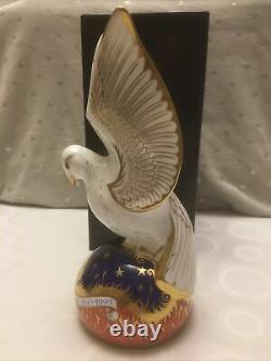 Royal Crown Derby Spirit Of Peace Dove Paperweight. Very Rare. Reduced