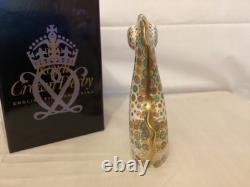 Royal Crown Derby Spot Seahorse Paperweight