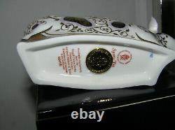 Royal Crown Derby Spotty Pig Limited Edition 1103 Of 1500 New Boxed Paperweight