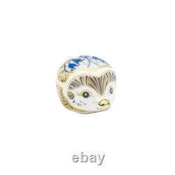Royal Crown Derby Spring Hedgehog Paperweight 1st Quality