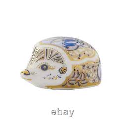 Royal Crown Derby Spring Hedgehog Paperweight 1st Quality