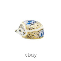 Royal Crown Derby Spring Hedgehog Paperweight 1st Quality