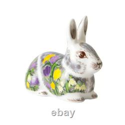 Royal Crown Derby Springtime Bunny Paperweight