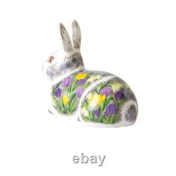 Royal Crown Derby Springtime Bunny Paperweight