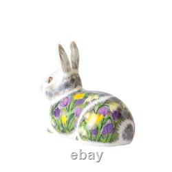 Royal Crown Derby Springtime Bunny Paperweight 1st Quality