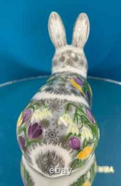 Royal Crown Derby Springtime Bunny Paperweight 1st Quality