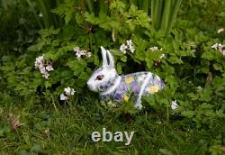 Royal Crown Derby Springtime Bunny Paperweight Platinum Detailing New,'1st