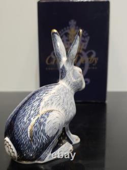 Royal Crown Derby Starlight Hare Collectors Guild Exclusive (2002) Boxed