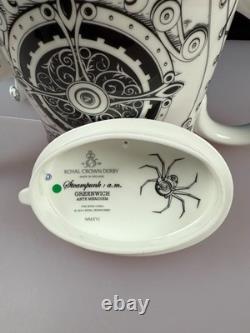 Royal Crown Derby Steampunk Large Teapot 2 Spouts MMXVI 2016 1st Quality Boxed