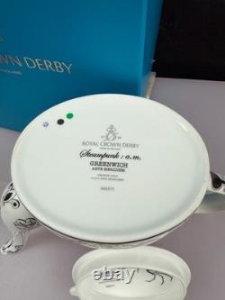 Royal Crown Derby Steampunk Large Teapot 2 Spouts MMXVI 2016 1st Quality Boxed