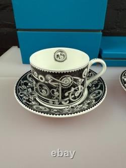 Royal Crown Derby Steampunk PM Cup Saucer Plate Trio Set 1st Quality Boxed 2016