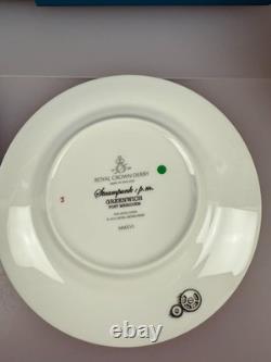 Royal Crown Derby Steampunk PM Cup Saucer Plate Trio Set 1st Quality Boxed 2016