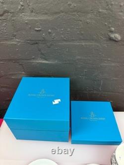 Royal Crown Derby Steampunk PM Cup Saucer Plate Trio Set 1st Quality Boxed 2016