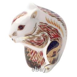 Royal Crown Derby Stoney Middleton Squirrel Paperweight Limited Edition